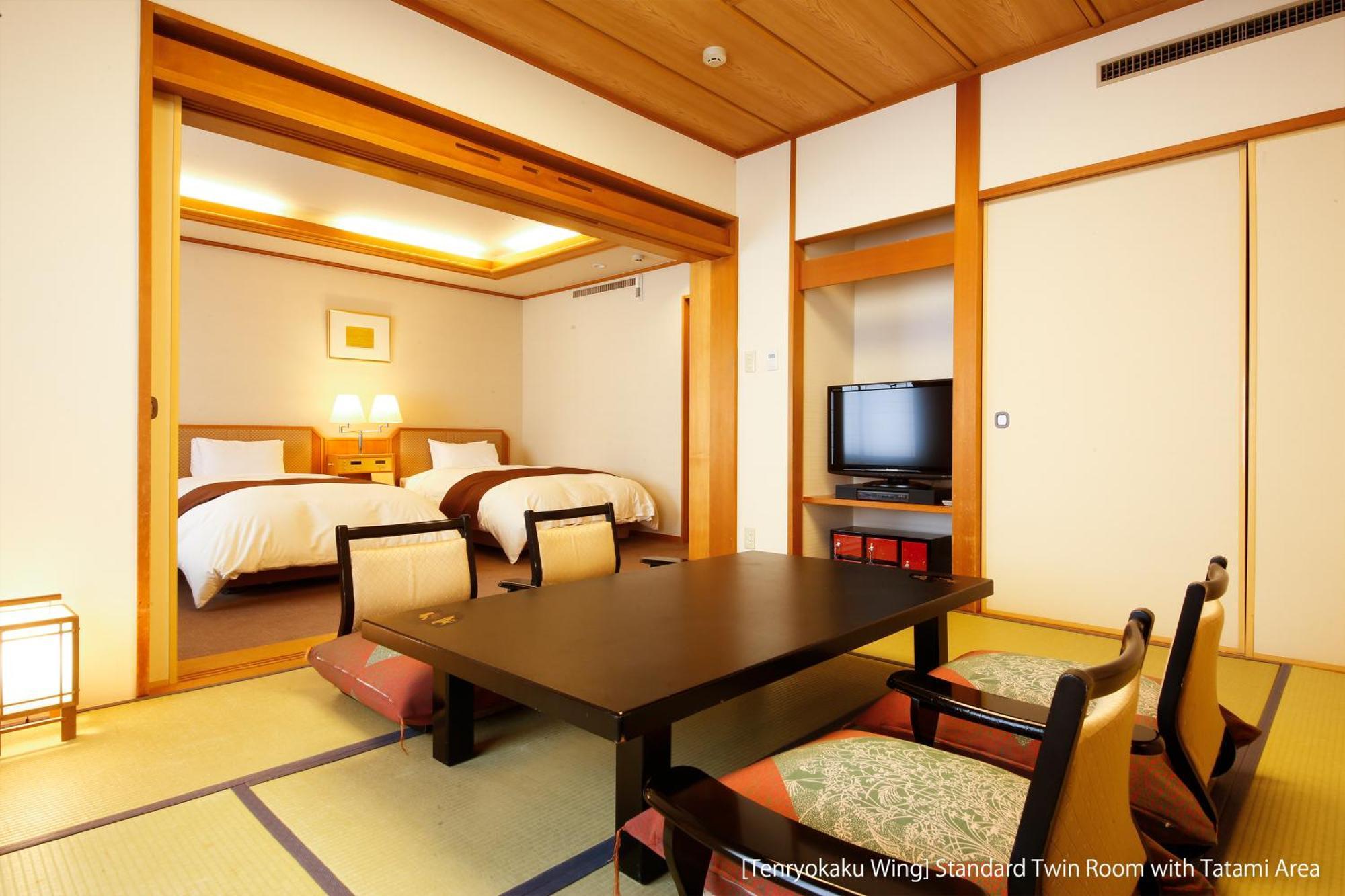 Hida Takayama Onsen Takayama Green Hotel - Keio Group Hotels - Dış mekan fotoğraf A Japanese style room with tatami