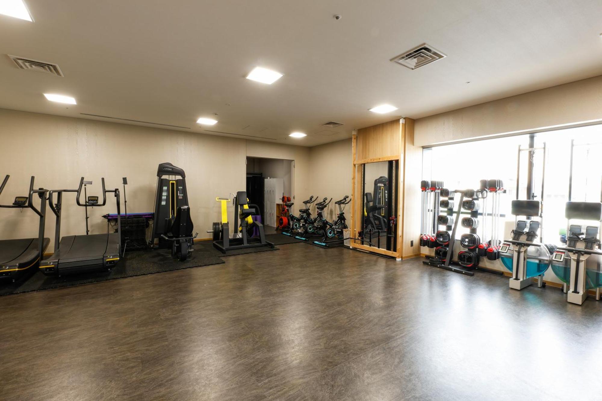 Hida Takayama Onsen Takayama Green Hotel - Keio Group Hotels - Dış mekan fotoğraf The gym at the hotel